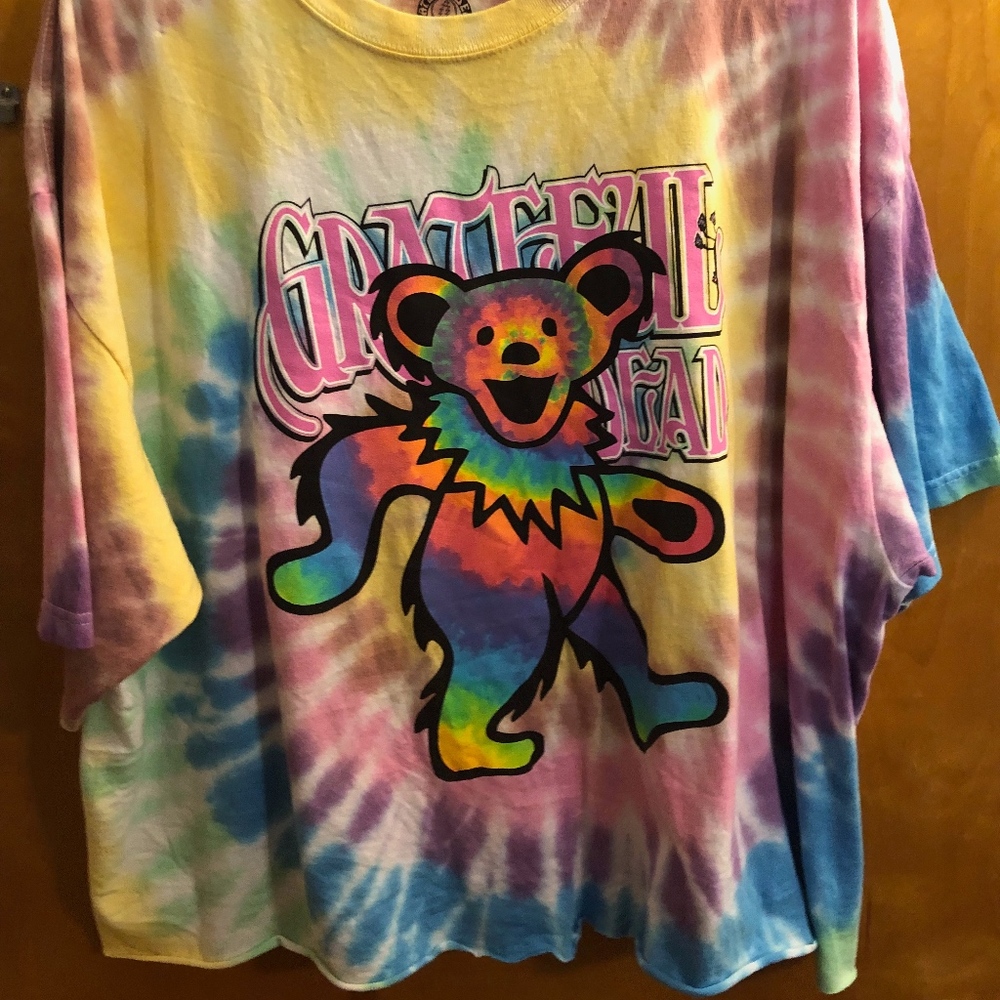 Grateful Dead crop top tee shirt